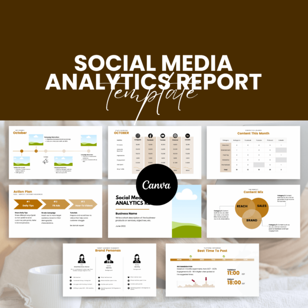 Social Media Analytics Report Template