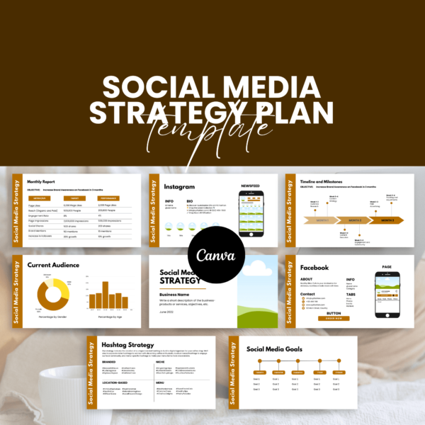 Social Media Strategy Plan Template